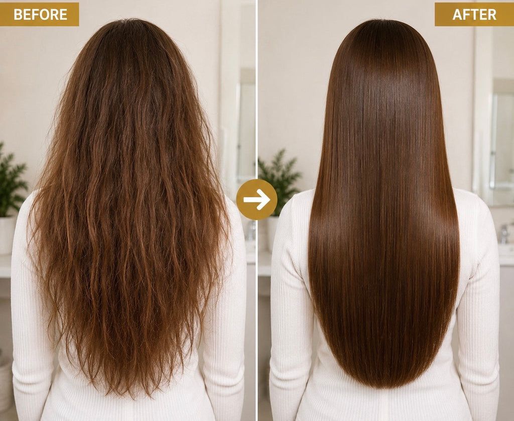 Anti-Knot & Anti-Frizz Hair Brush™ USB-Rechargeable Misting Detangle Brush