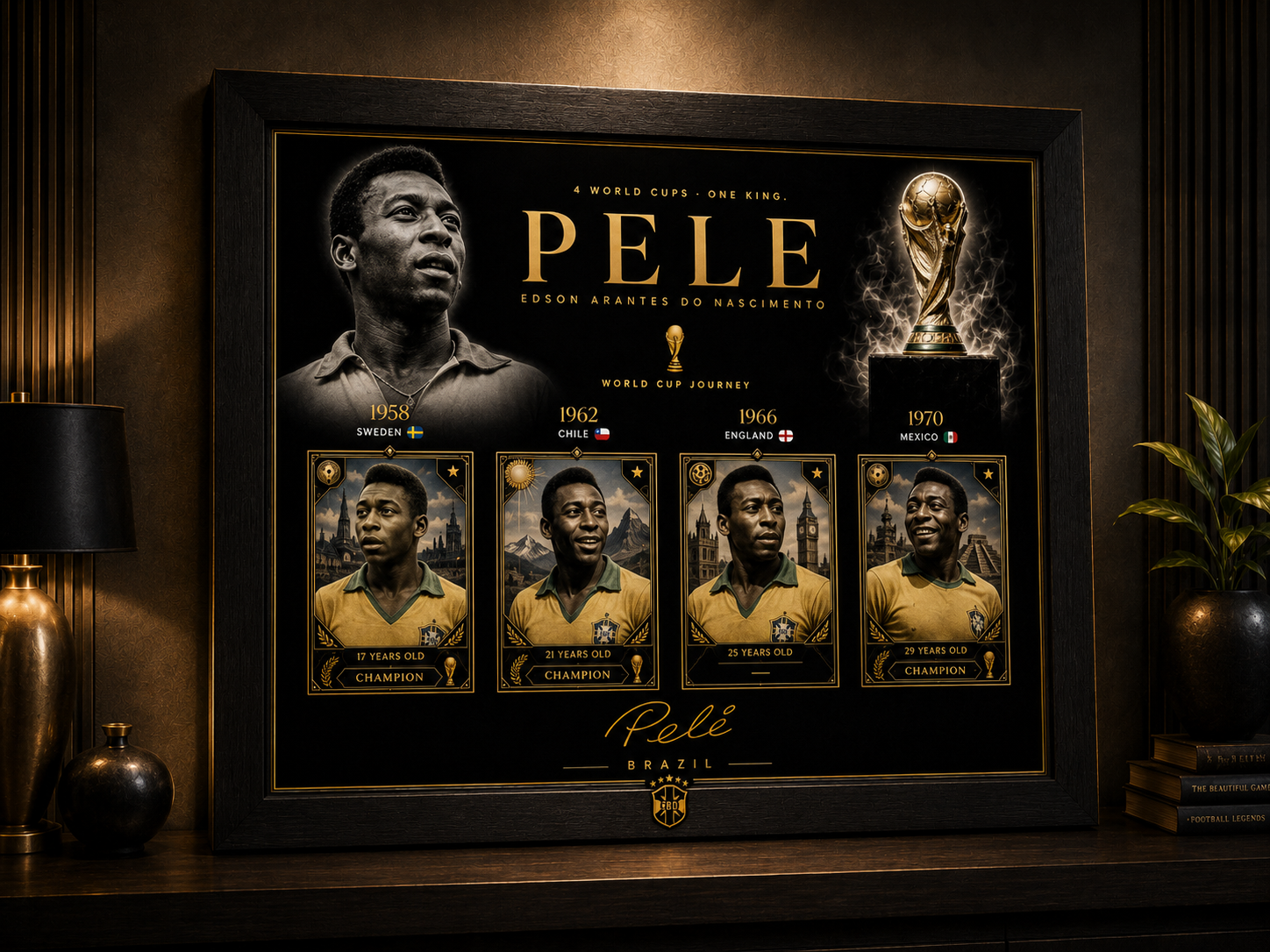 The Last World Cup: Eternal Football Legends Shadow Box (CR7)